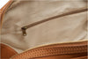 Reisetasche aus braunem Kalbsleder Innenansicht | Duke's Duffle