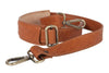 Trageriemen aus braunem Leder Detail | Fortis' Duffle